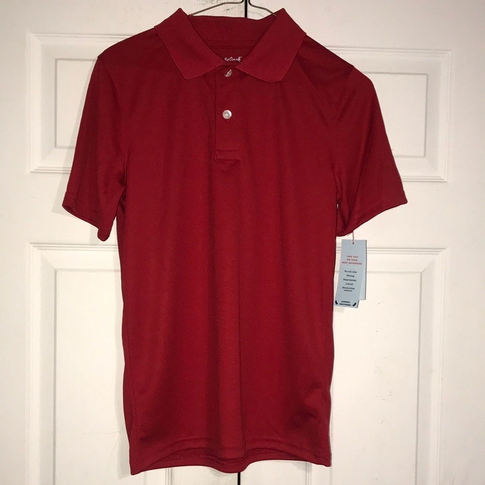 NWT Unisex Cat & Jack Uniform Polo